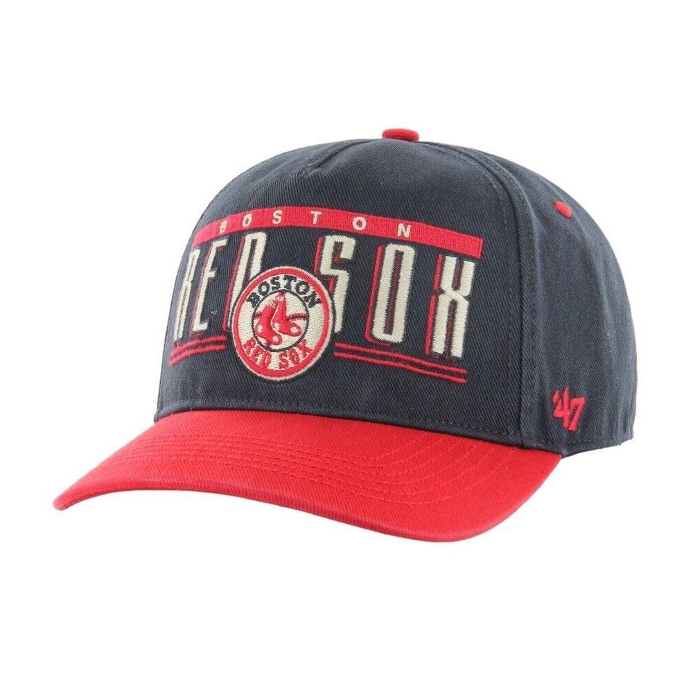 '47 Brand Boston Red Sox Navy Cooperstown Hitch Adjustable Snapback Hat NEW